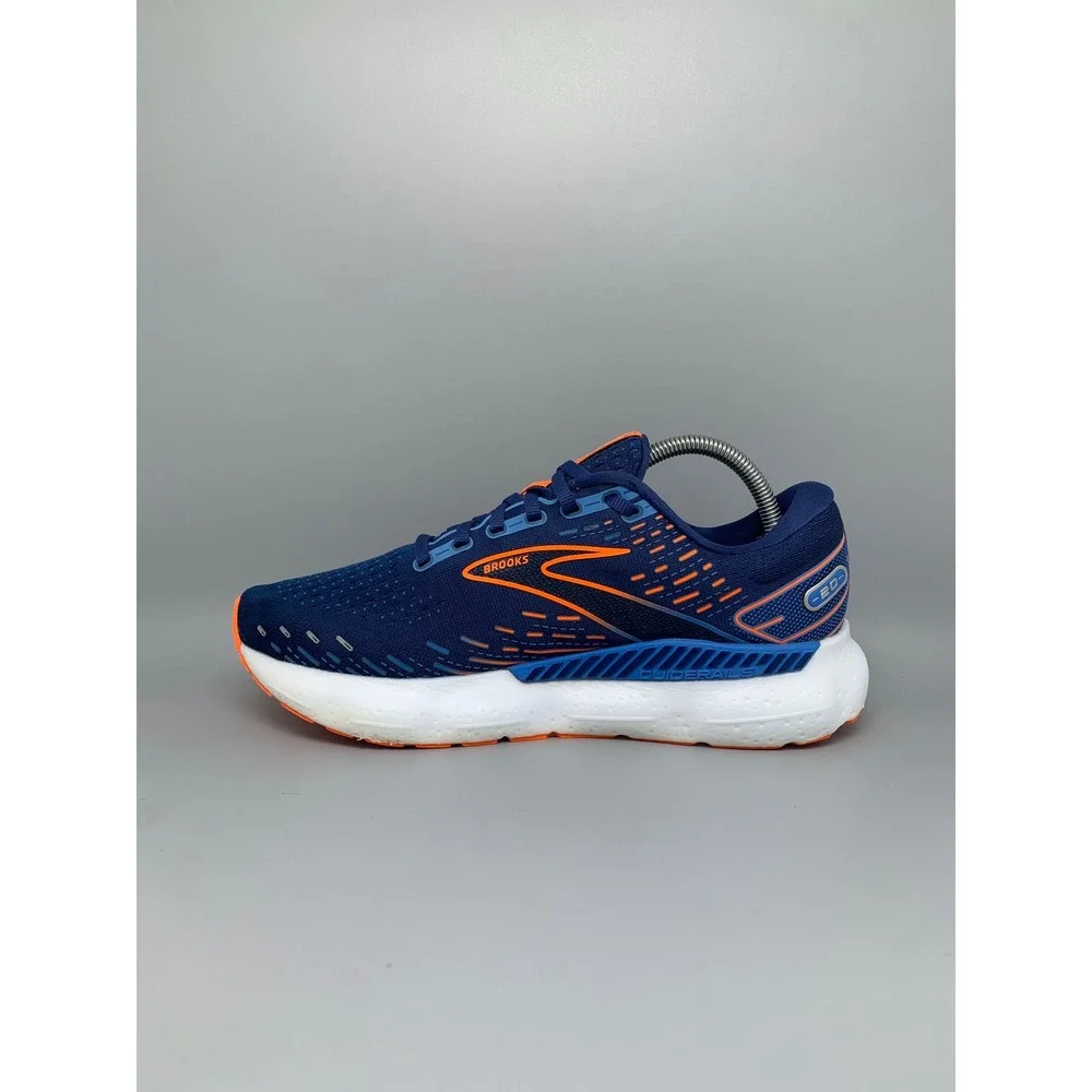Brooks‎ Glycerin GTS 20 Blue Orange Running Shoes 1103832E444 Men's Sz 9 Wide